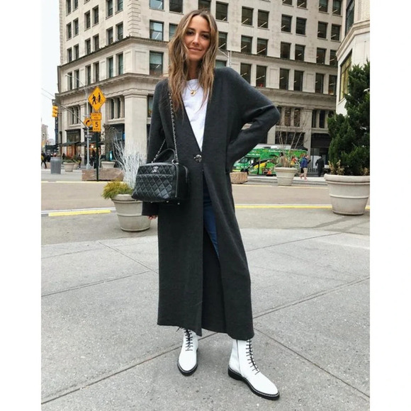 The Row Fara Combat Boot White Size 7.5 - Picture 3 of 10